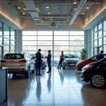 Inside the Aditya Narayan Hyundai Service Center