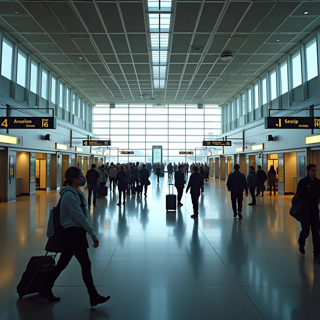 Amsterdam Airport Arrival Hall