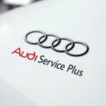 Audi Car Service Plus Package Logo