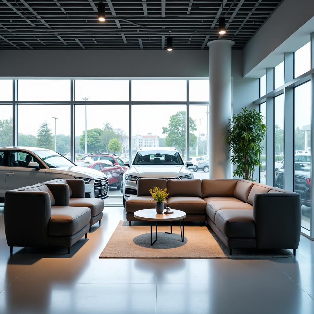 Comfortable Customer Lounge at Audi Service Centre