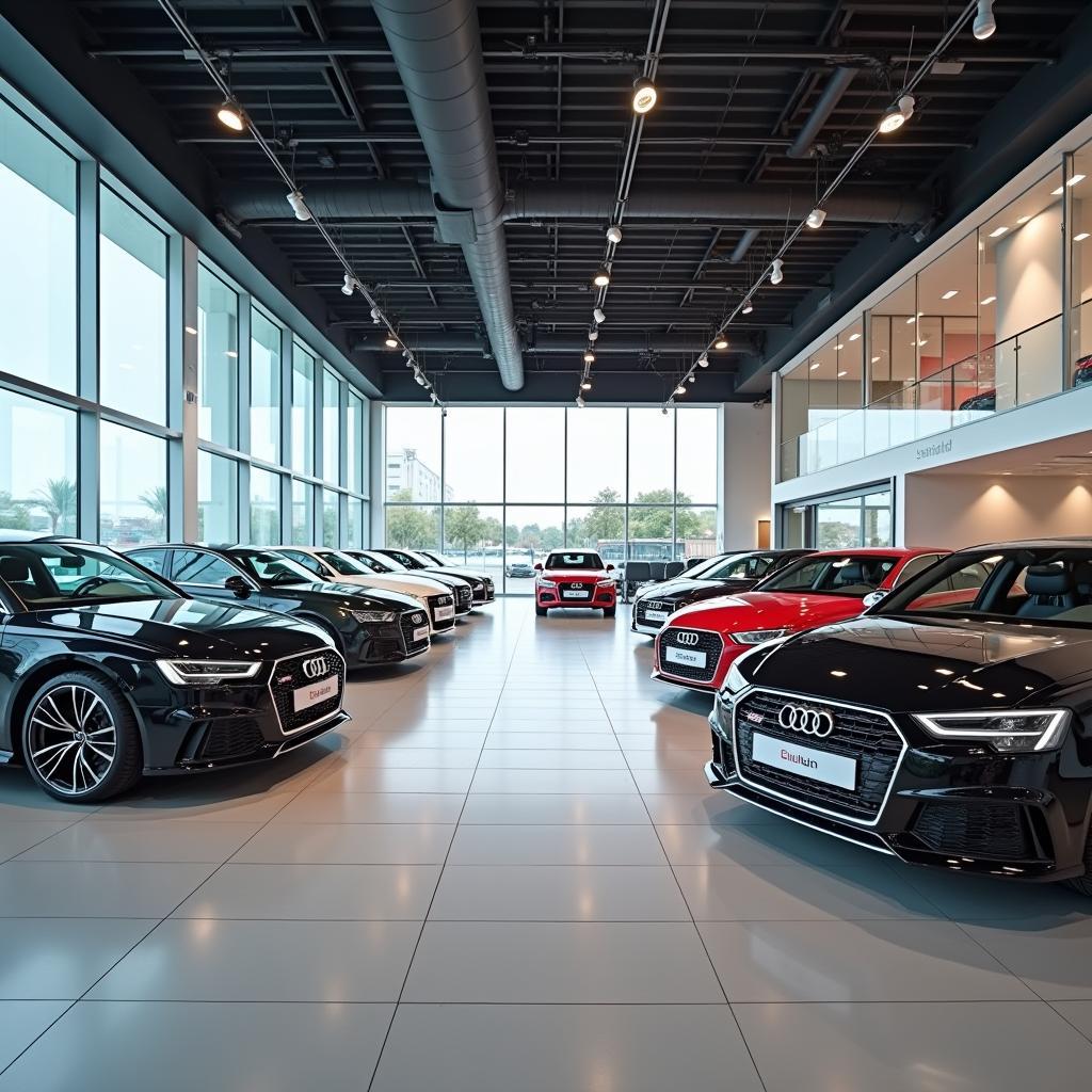 Audi Dealership Showroom