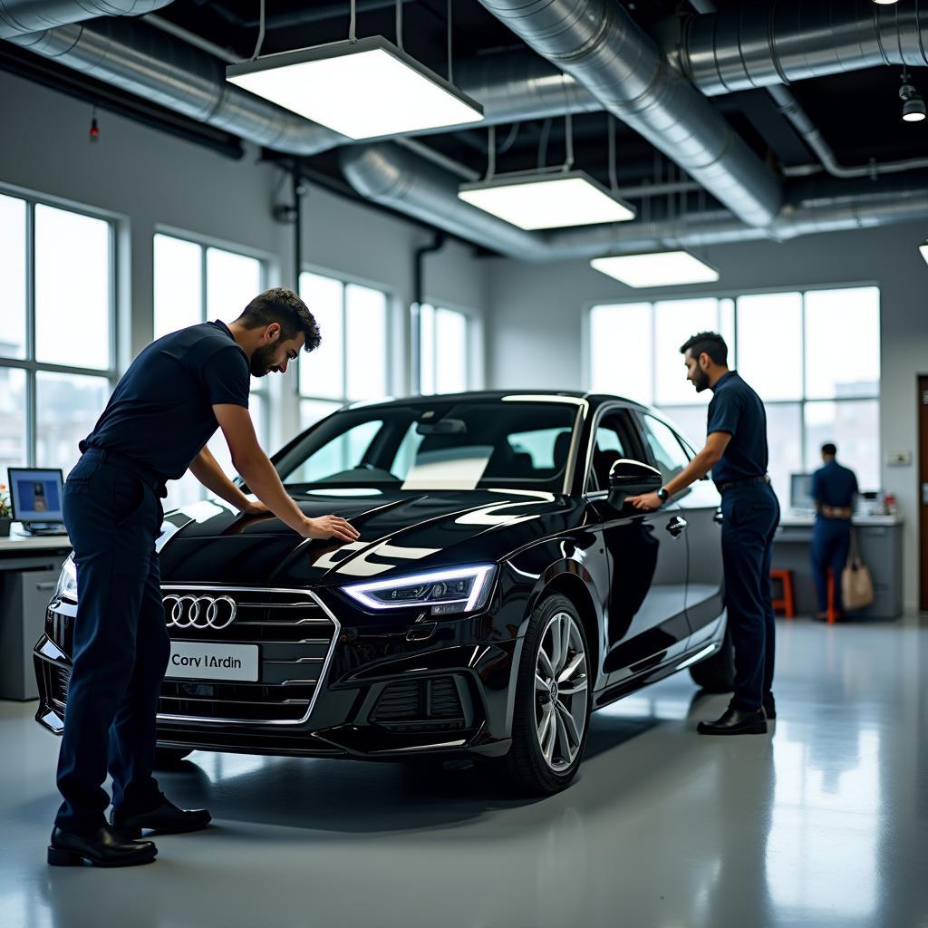 Modern Audi Service Centre in Kolkata