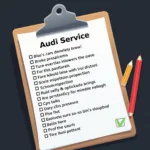 Audi Service Checklist