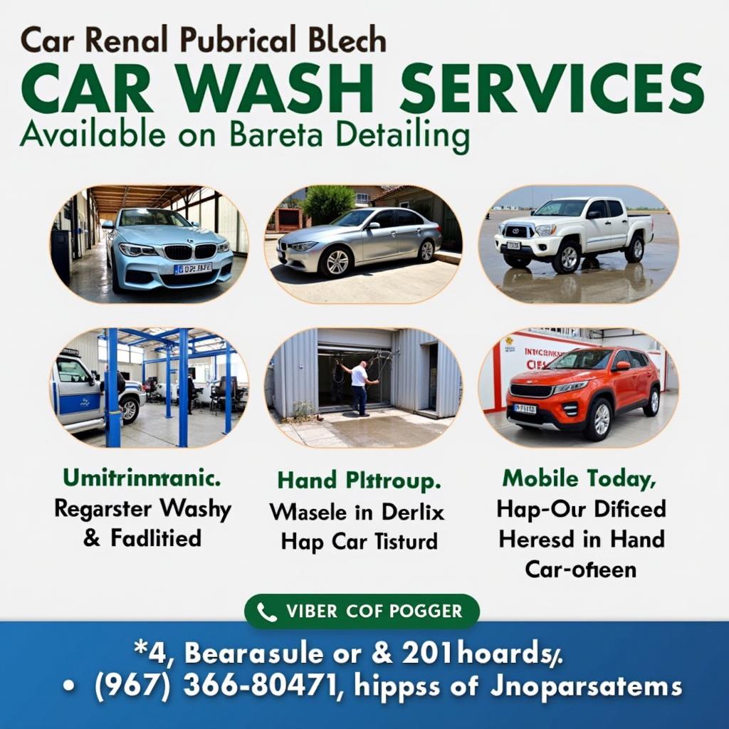 Car Wash Services in Bareta