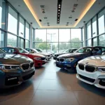 BMW Certified Pre-Owned Vehicle Showroom