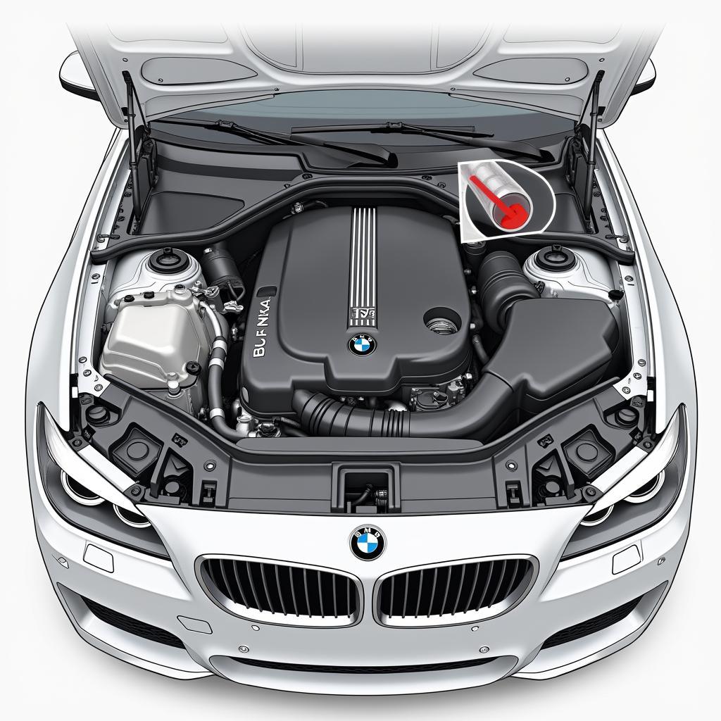 Replacing air filter in BMW F10