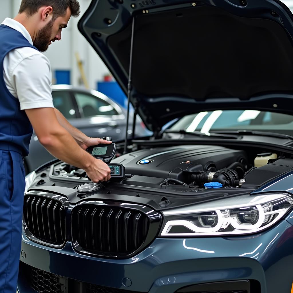 BMW GT Engine Inspection