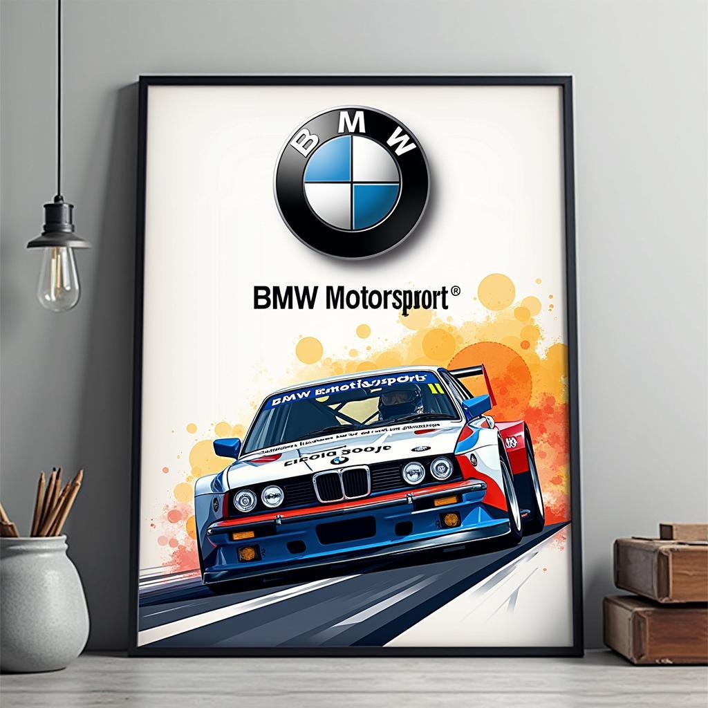 BMW Motorsport Poster