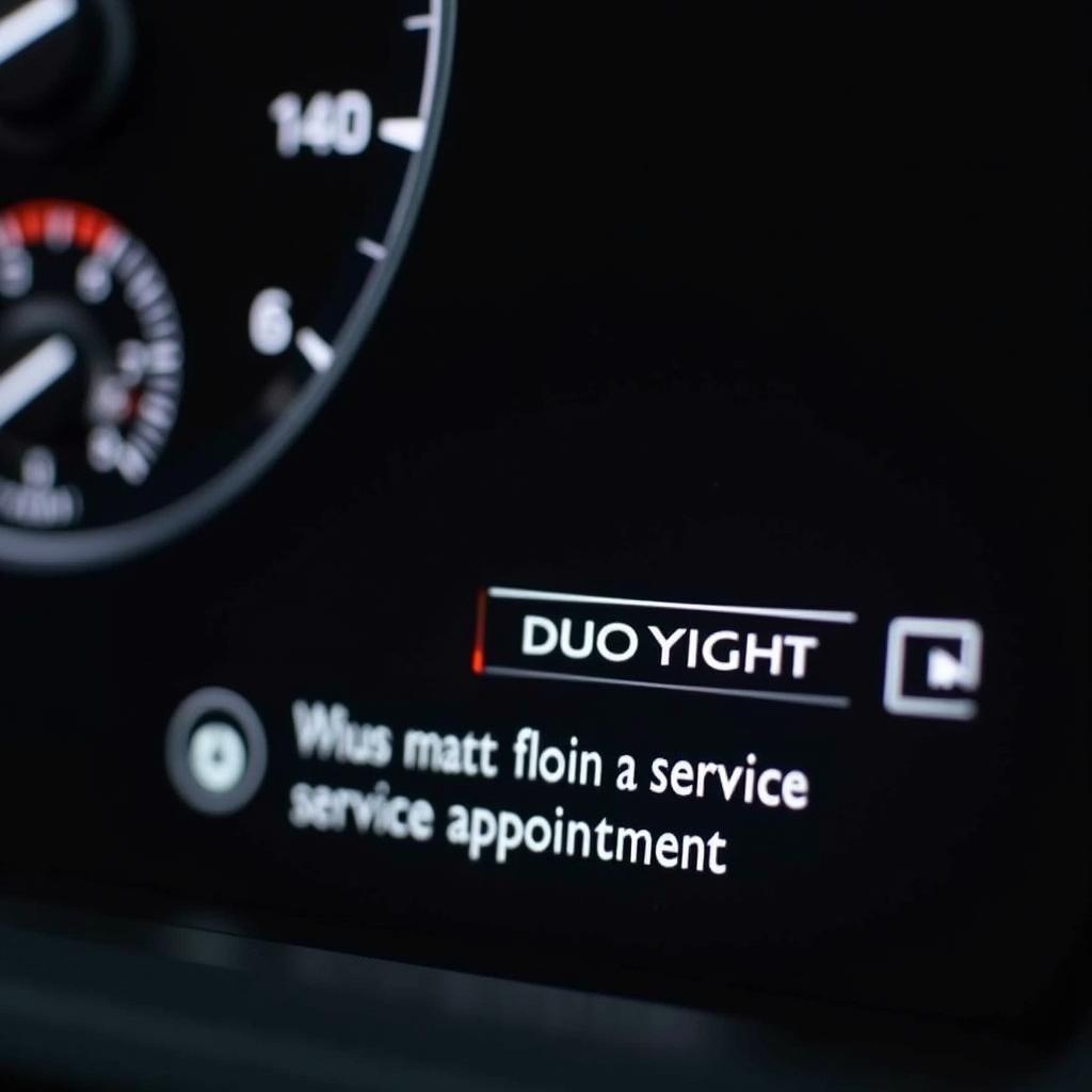 BMW Service Indicator