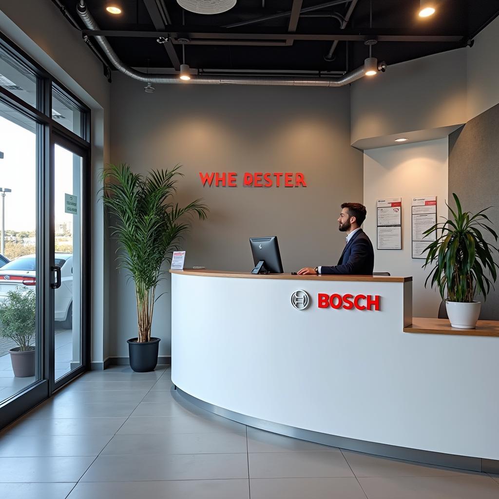 Bosch Car Service Reception