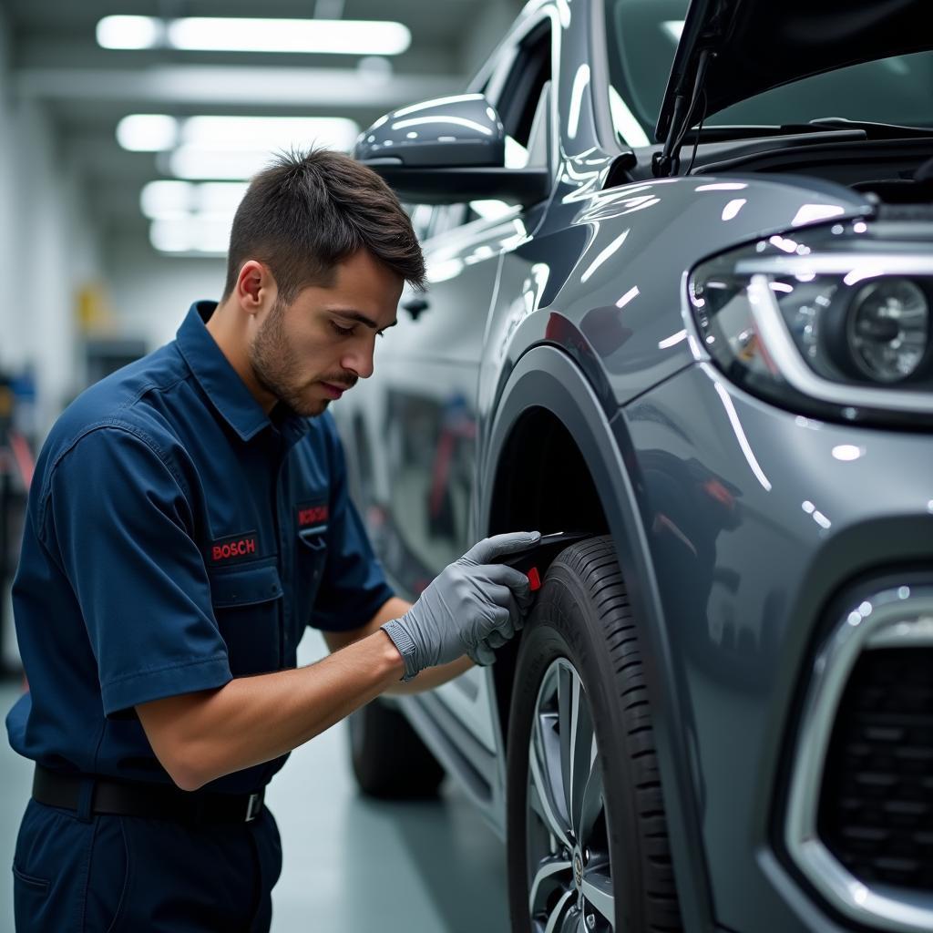 Bosch Car Service Zirakpur Technician