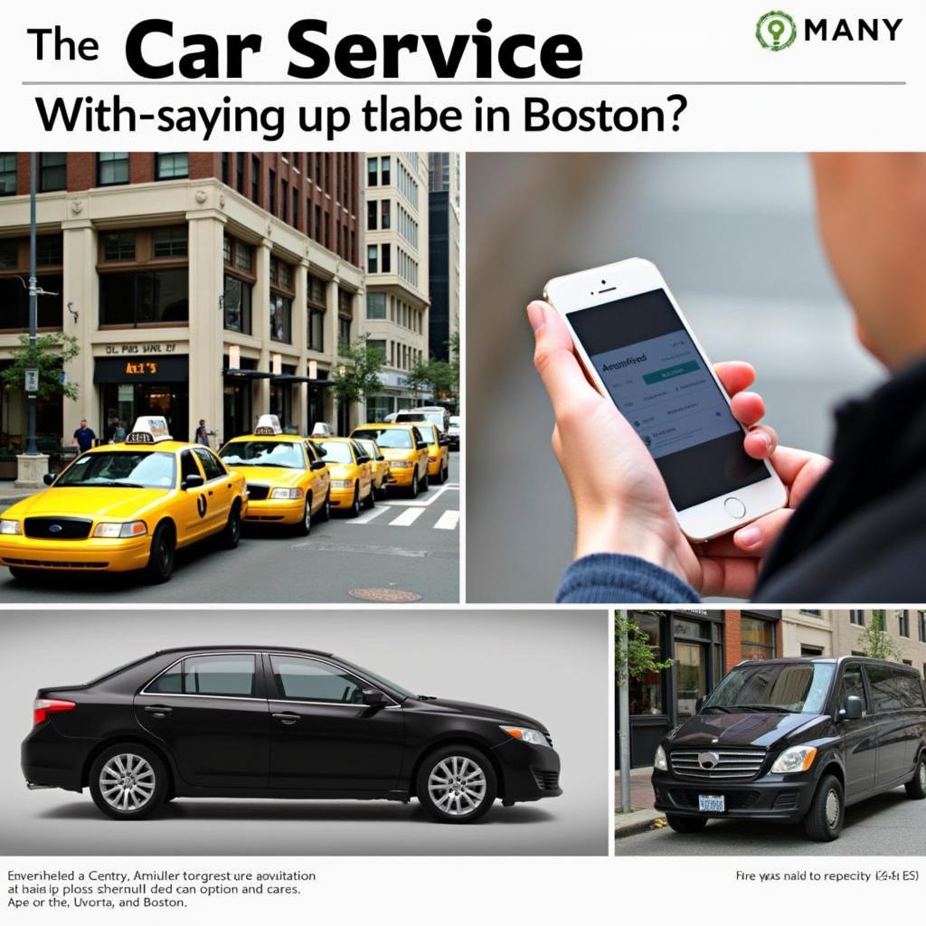 Boston Car Service Options: Taxis, Ride-hailing, and Luxury Vehicles