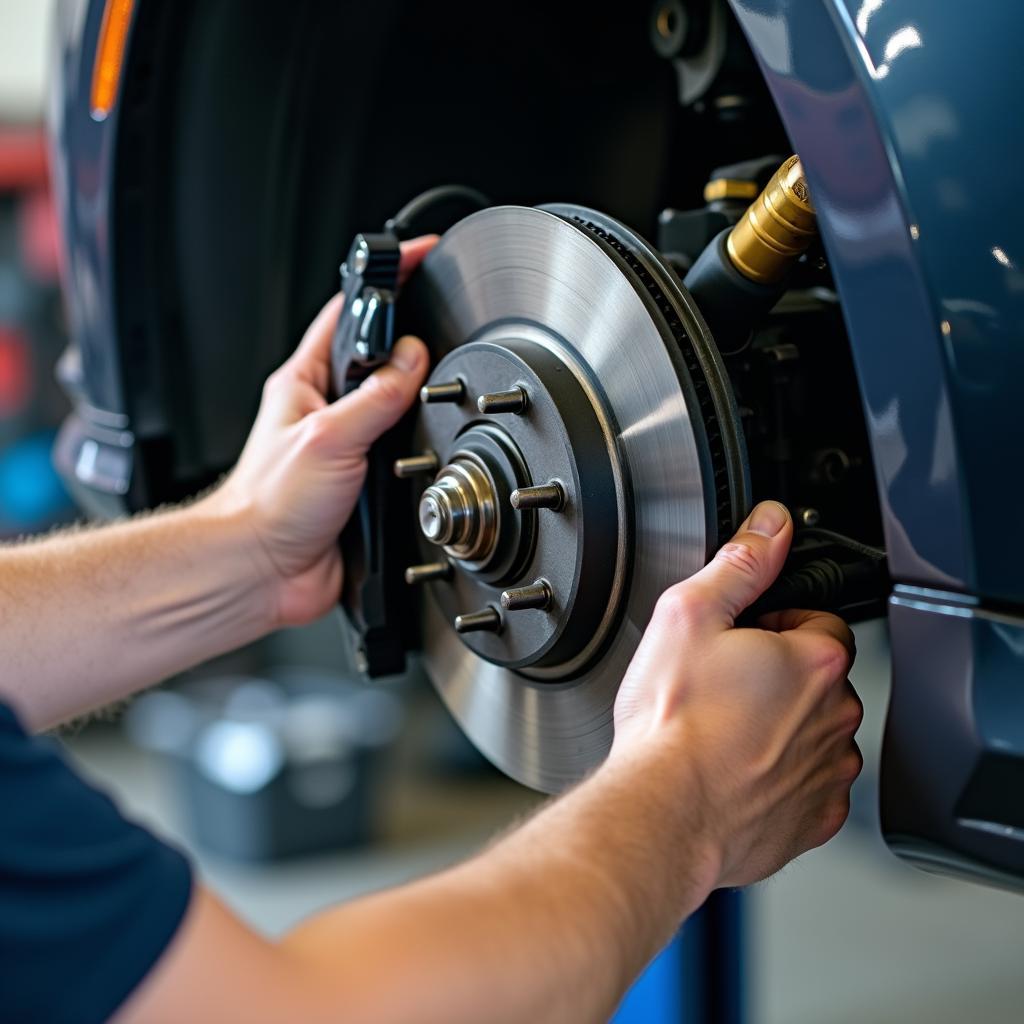 Brake Repair in Car Service