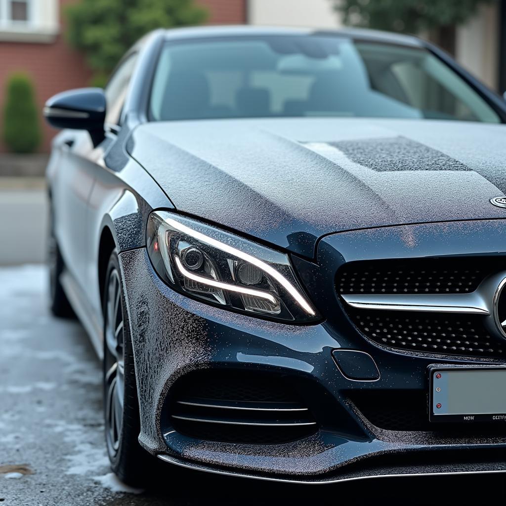 A Gleaming Car After a Professional Wash