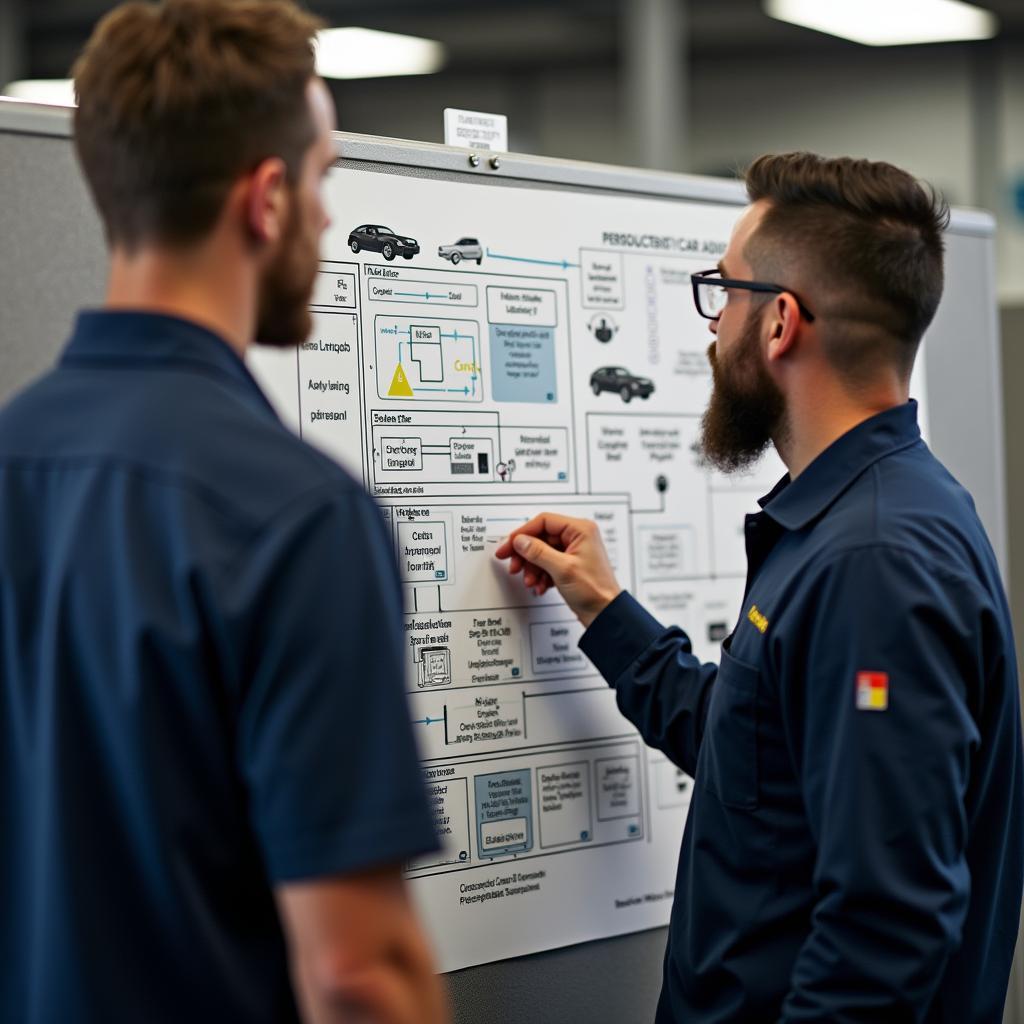 A car audio expert consulting with a customer in Bangalore