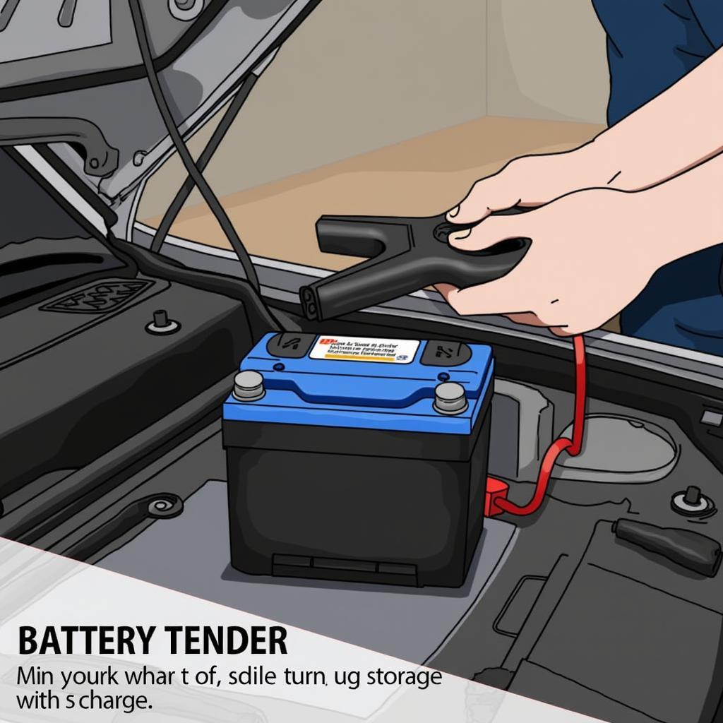 Car Battery Tender for Storage: Maintaining Battery Charge During Idle Periods