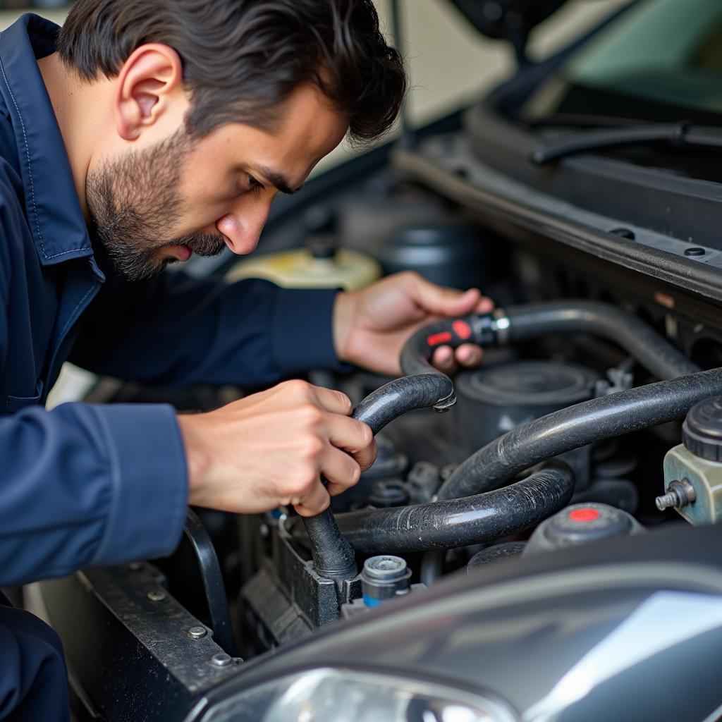 Car Cooling System Check in Tripunithura