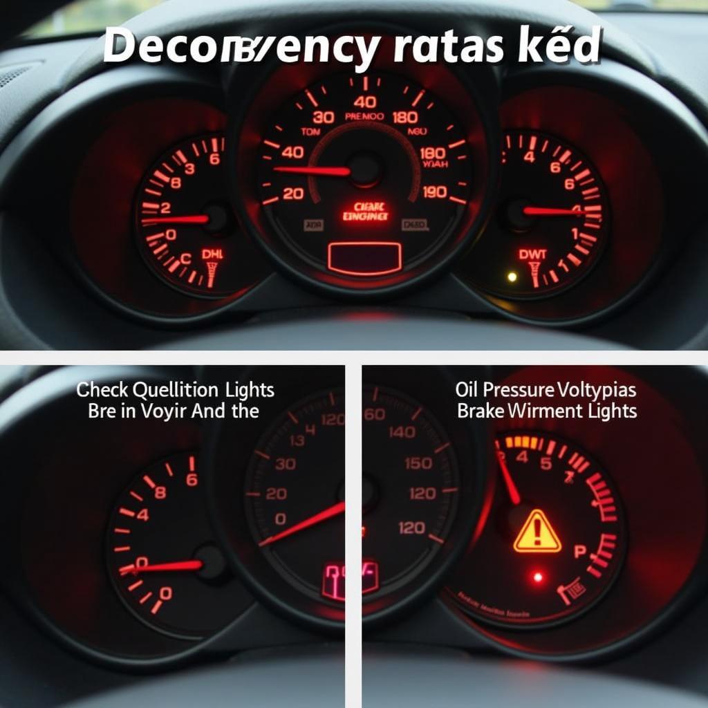 Car Dashboard Warning Lights