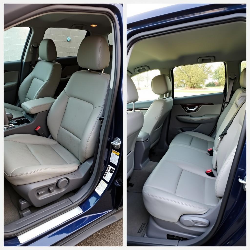 Car detailing services for the interior and exterior