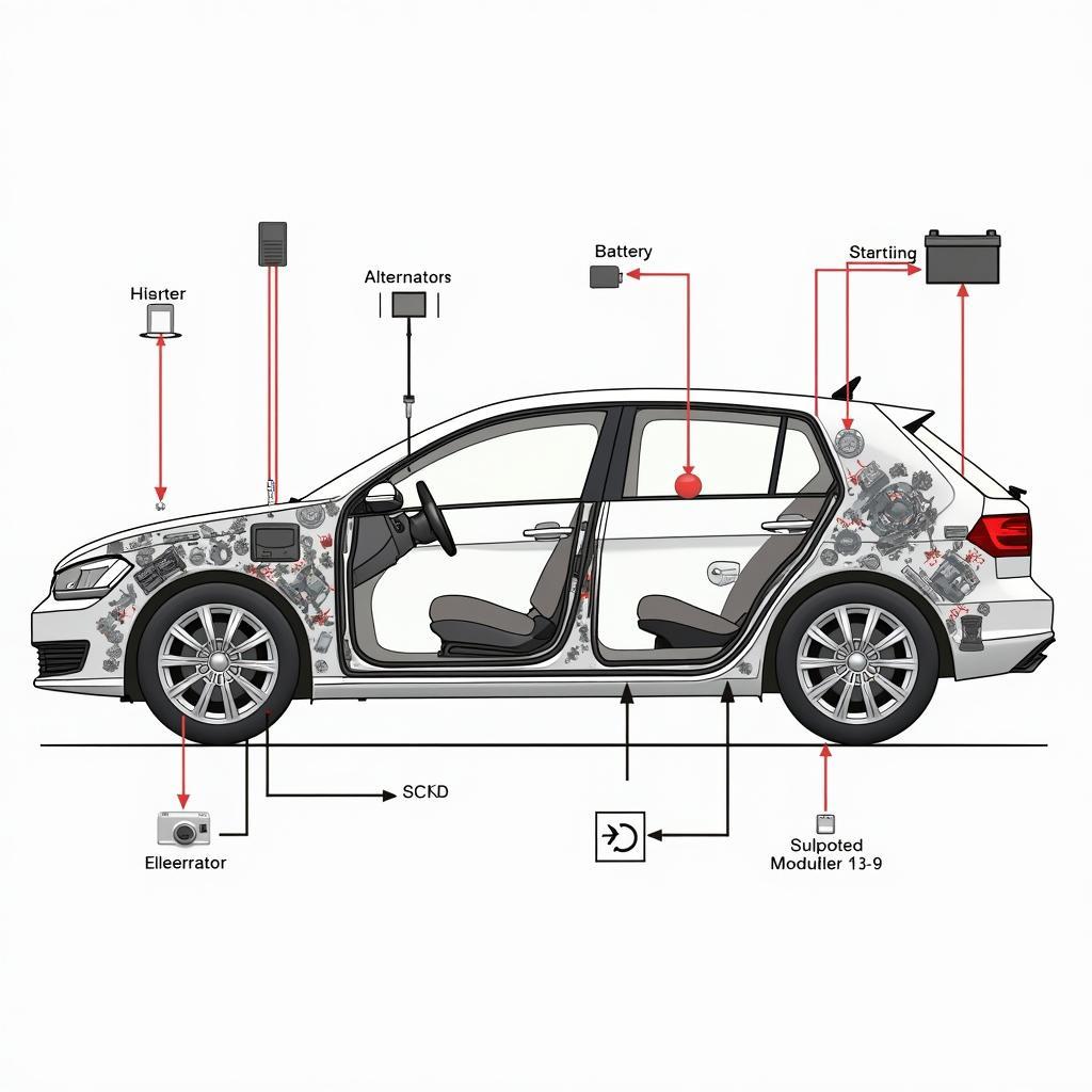 Car Electrical System Diagram