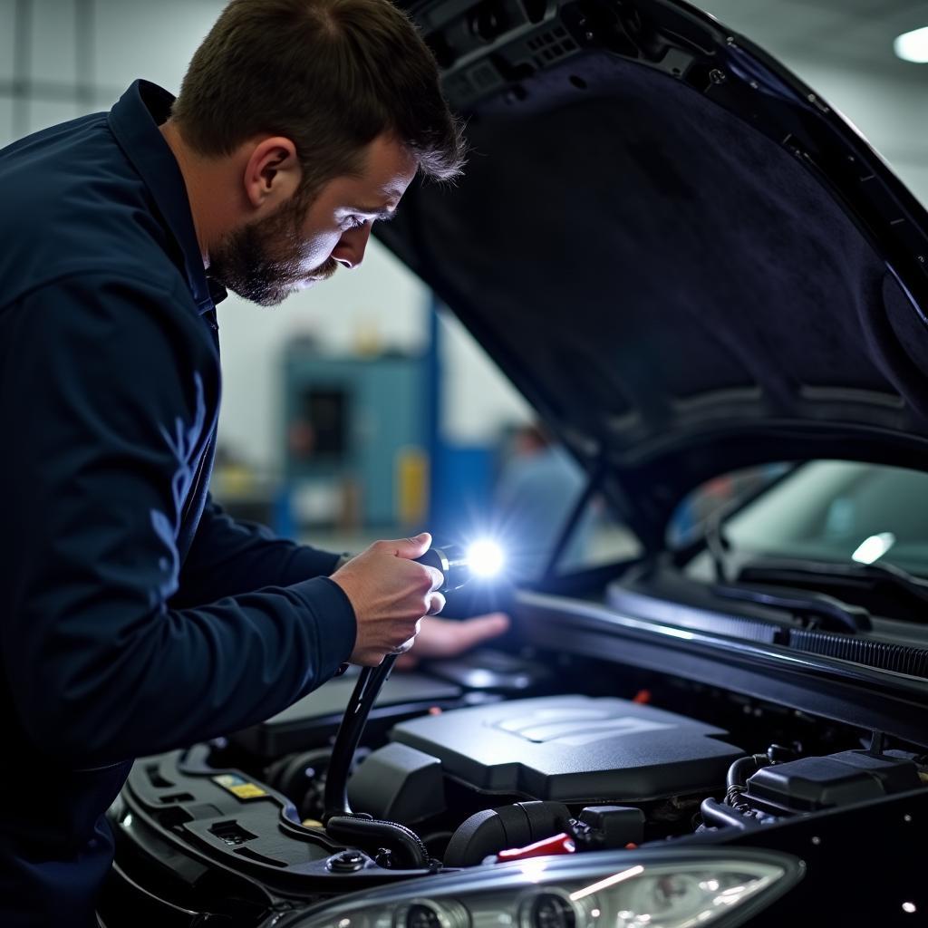 Car Engine Inspection