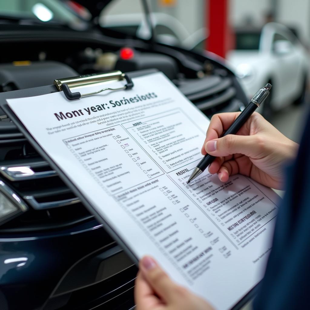 Car Inspection Checklist Auckland