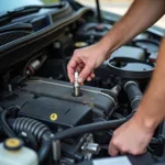 Inspecting Car Parts