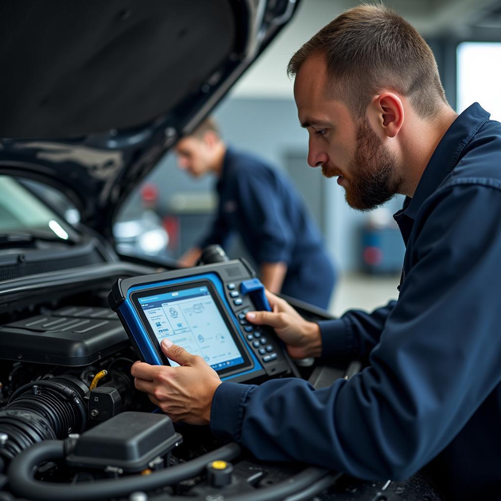 Modern Car Repair Diagnostic Technology