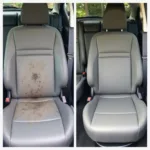 Car Seat Cleaning Bristol Before & After