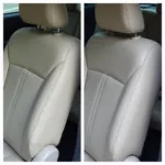 Car Seat Cleaning Before & After in Nottingham