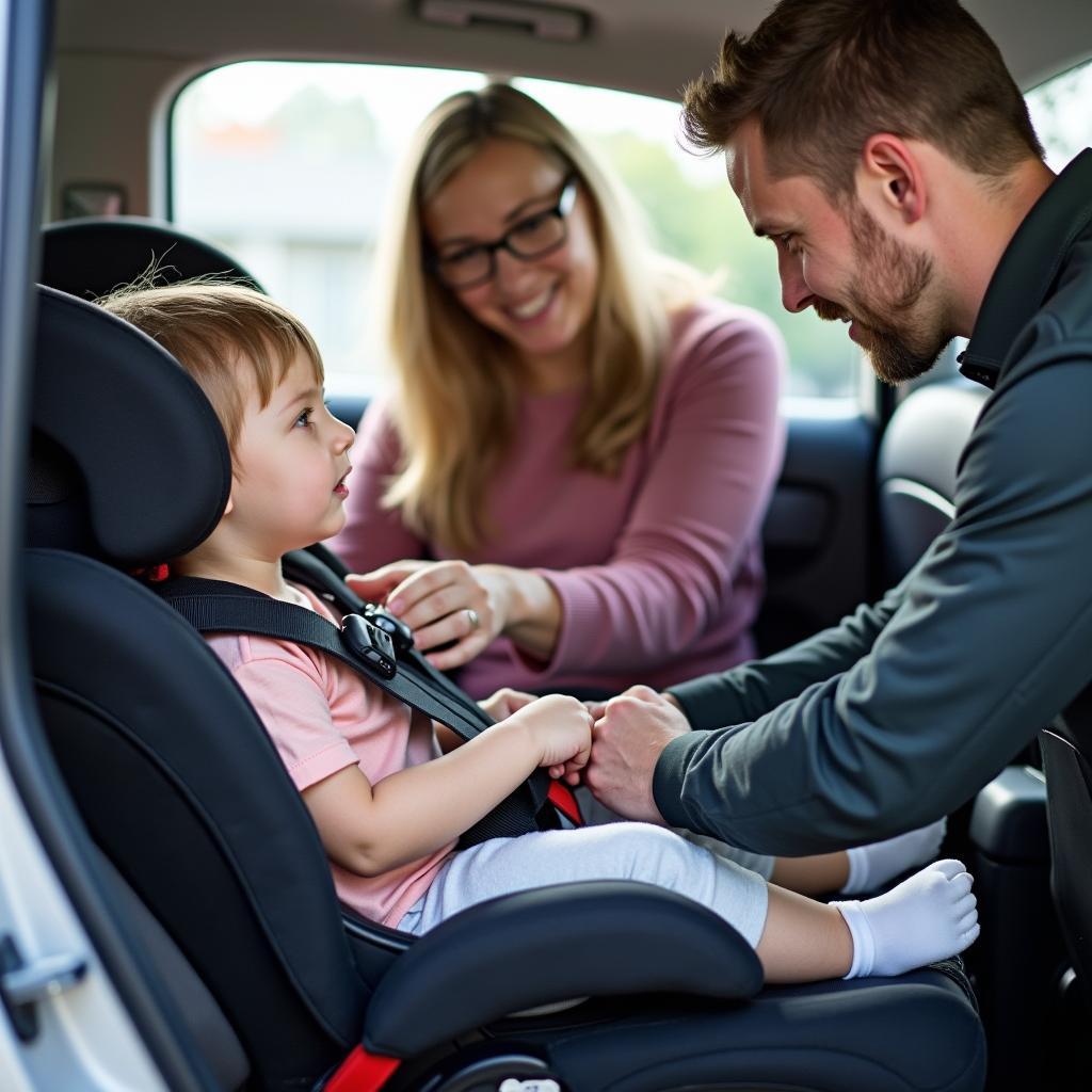 Inspecting a Car Seat Installation