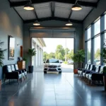 Car Service Center Waiting Area