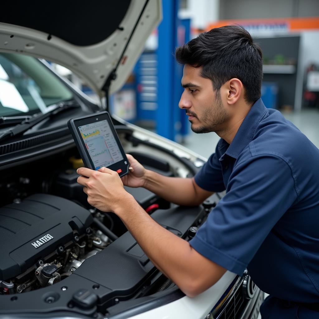 Engine Diagnostics at Ramnagar Car Service Centre