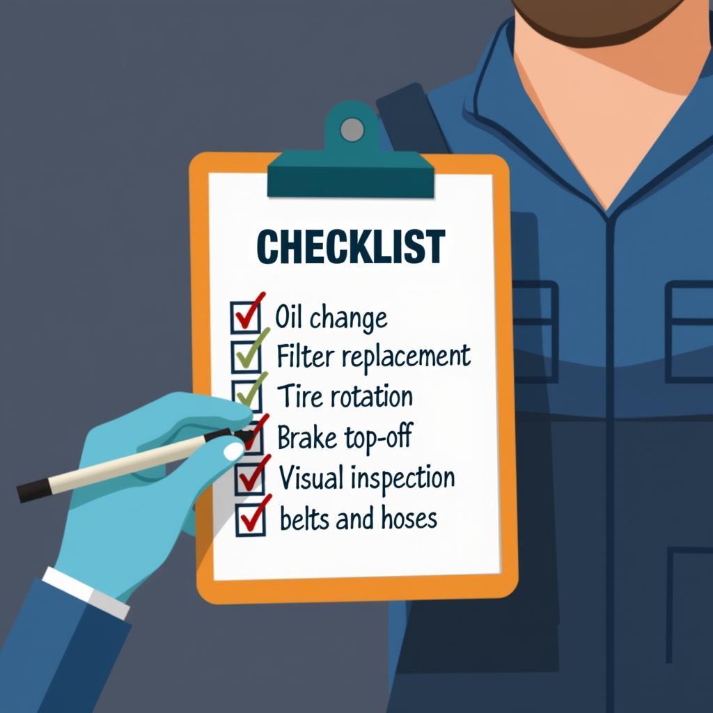 Car Service Check List