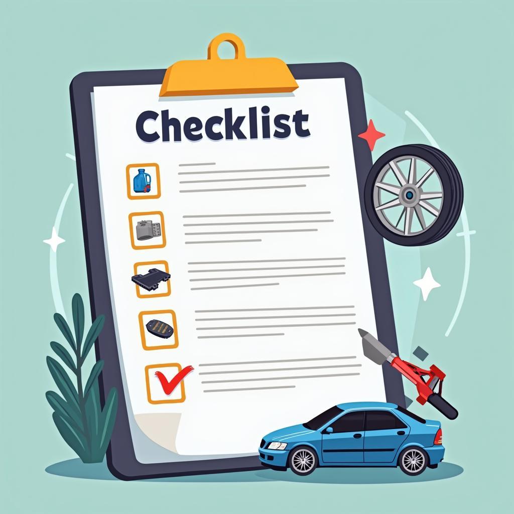 Essential Car Service Checklist Items