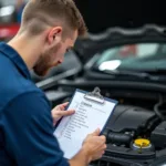 Car service checklist