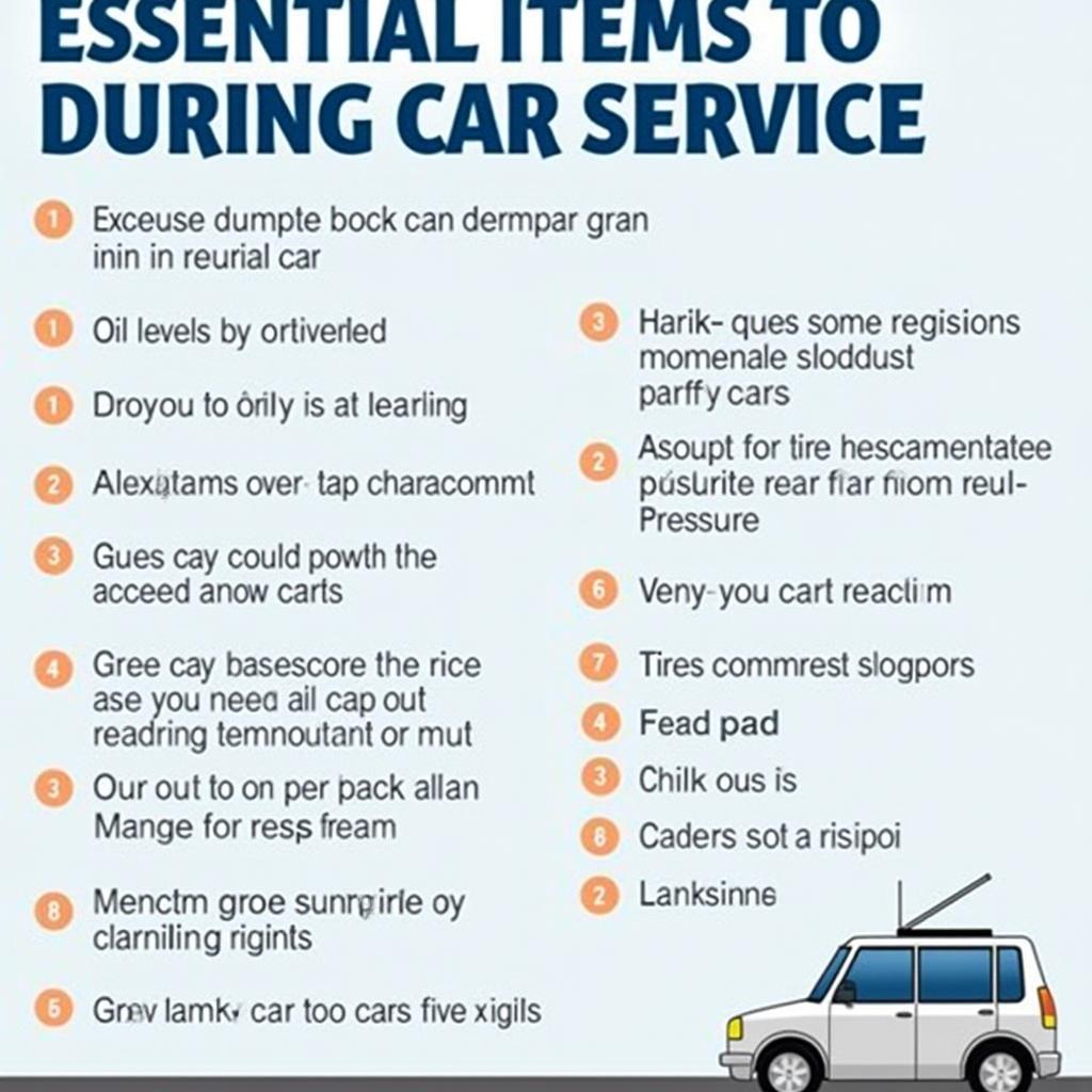 Car Service Checklist: Key items to check during regular maintenance