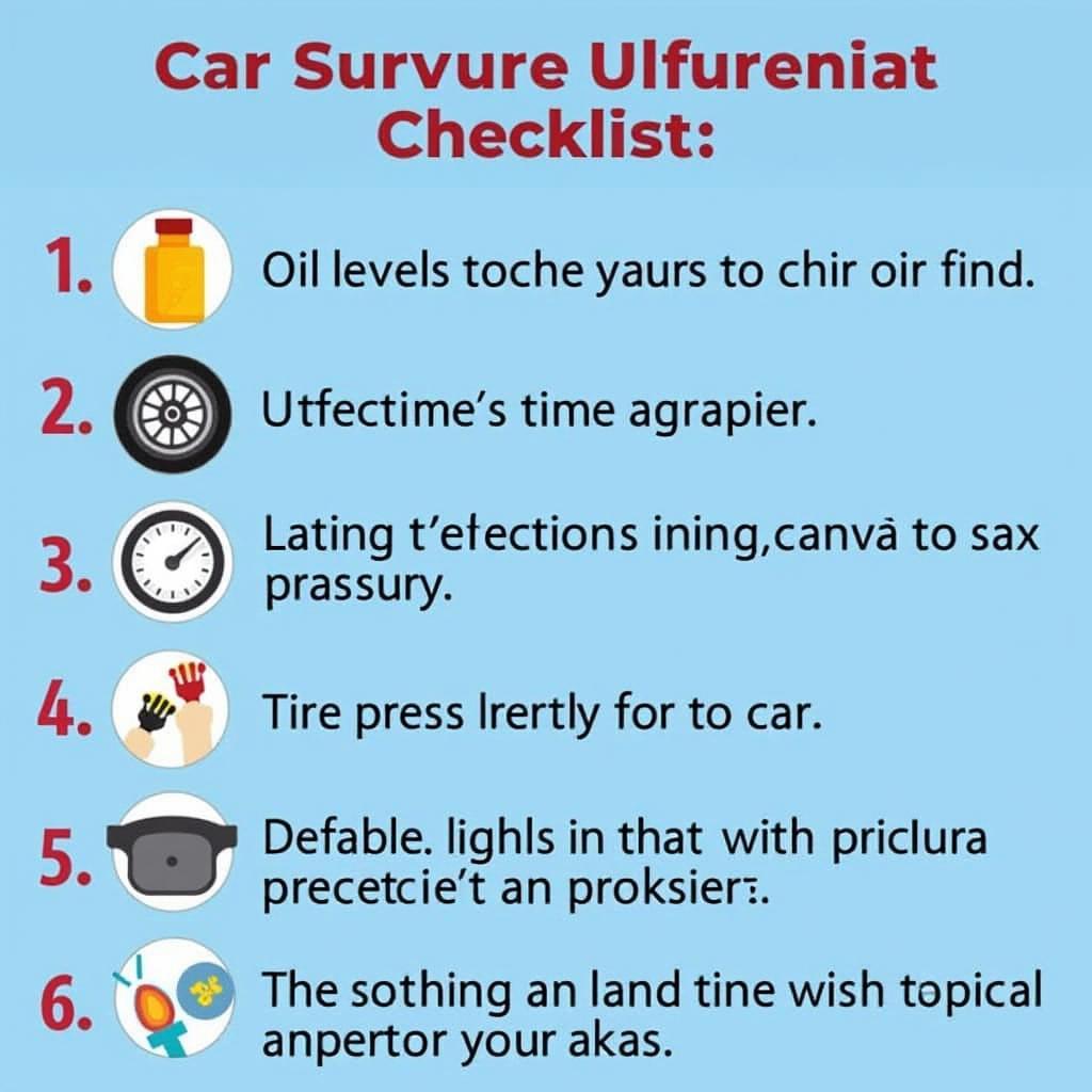 Car Service Checklist