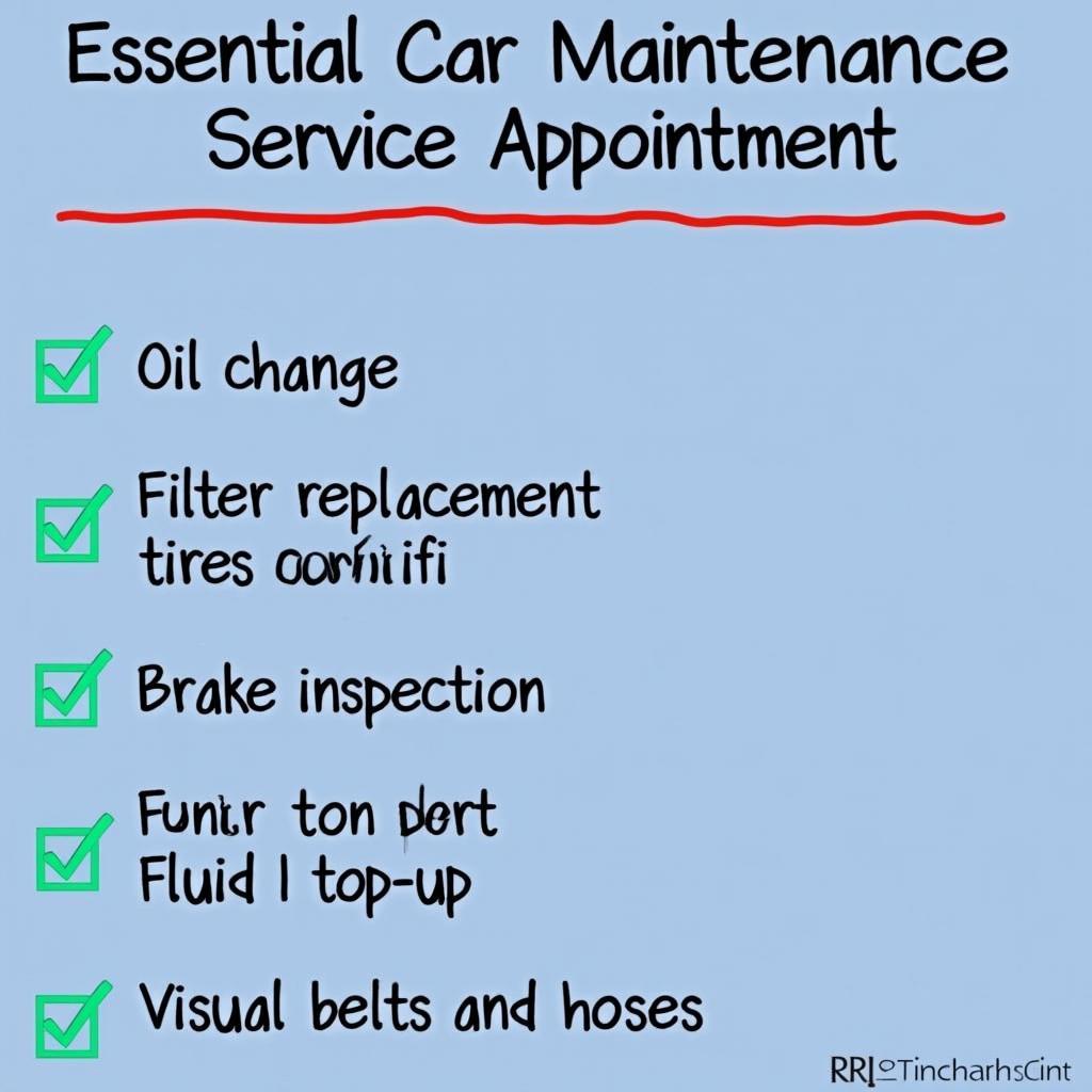 Car Service Checklist: Essential Maintenance Tasks