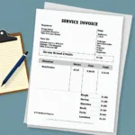 Car Service Invoice Checklist