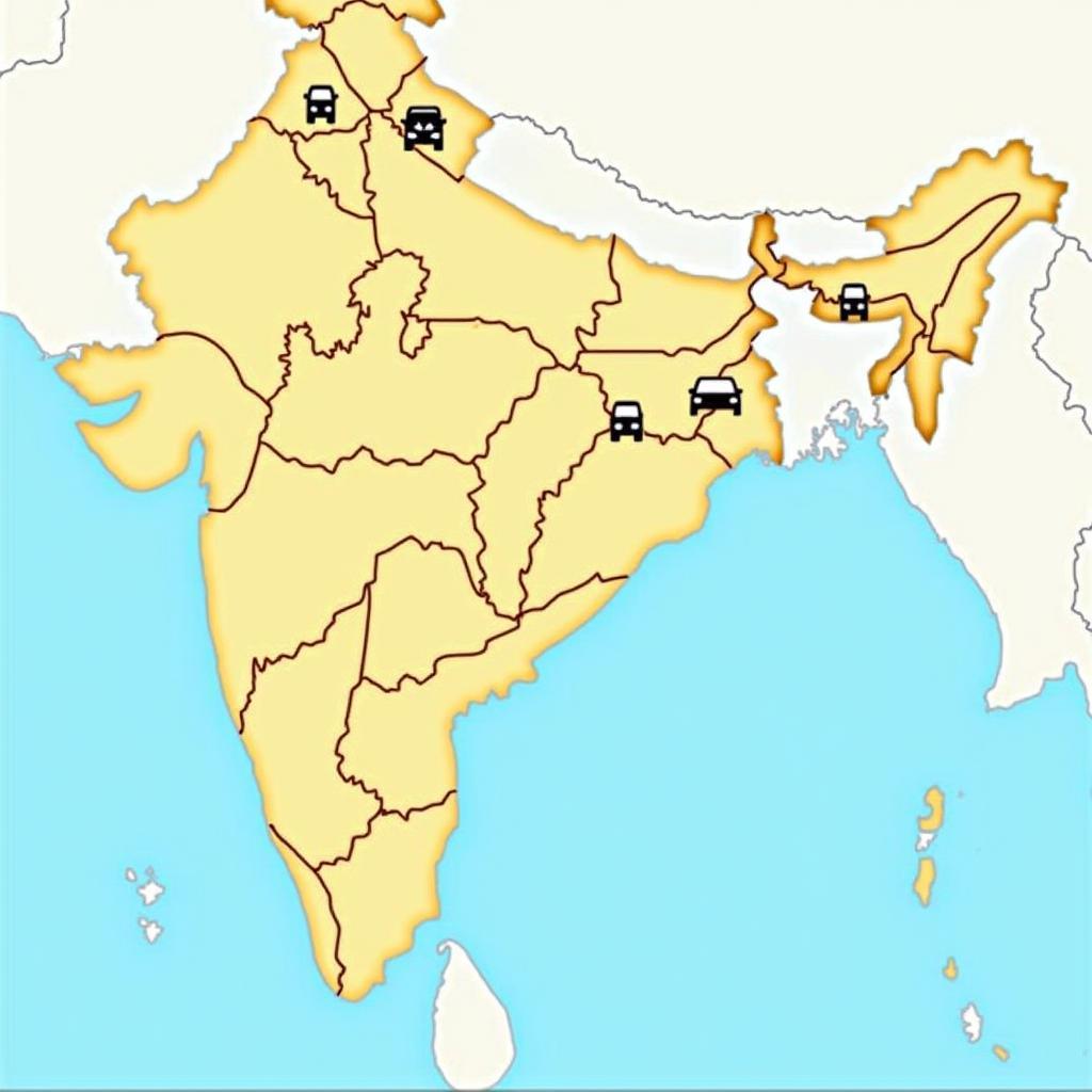 Car Service Locations Across India