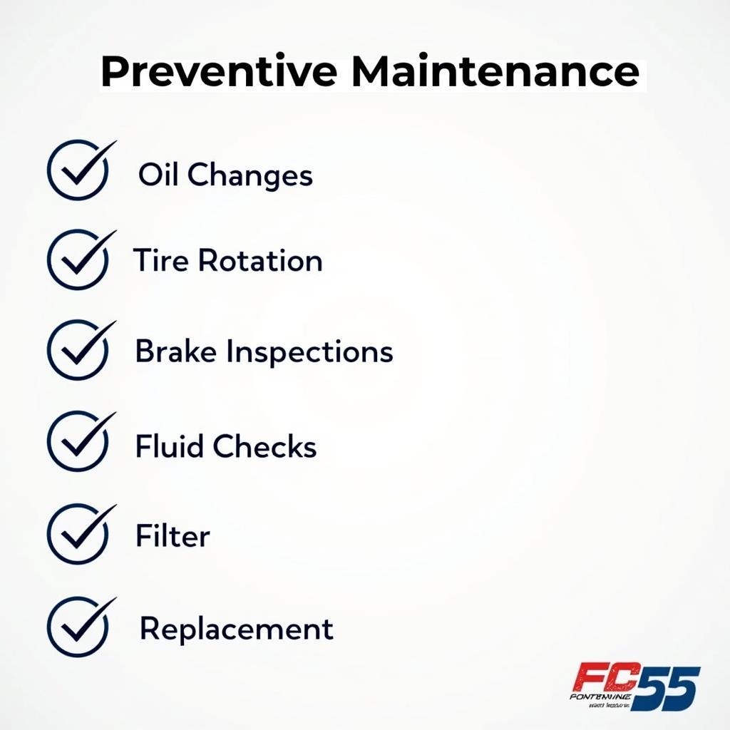 Preventive Maintenance Checklist in Car Service Sector 55 Gurgaon