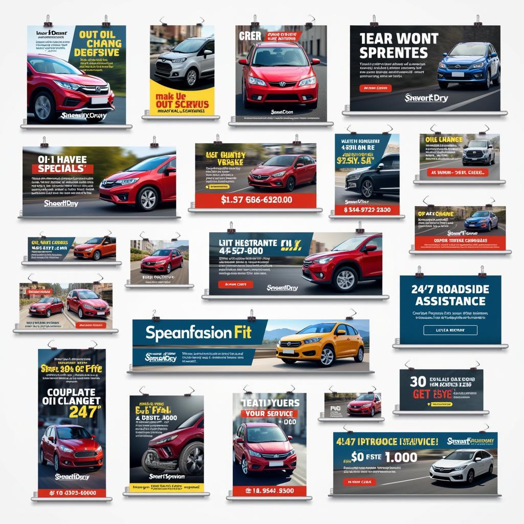 Effective Car Services Banner Examples