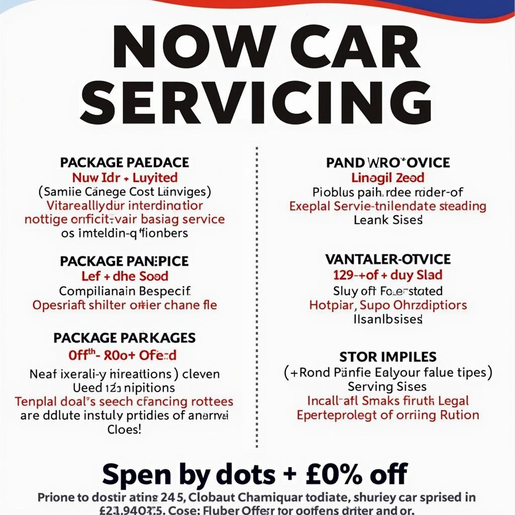  Different car service packages offered by garages in Ashford 