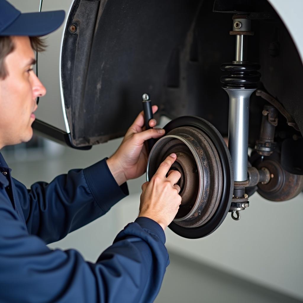 Car Suspension and Steering Check