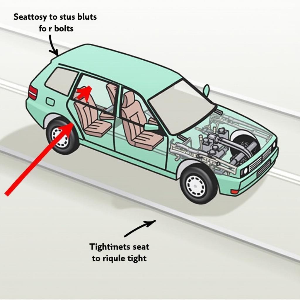 Car vibrations causing bolts to loosen