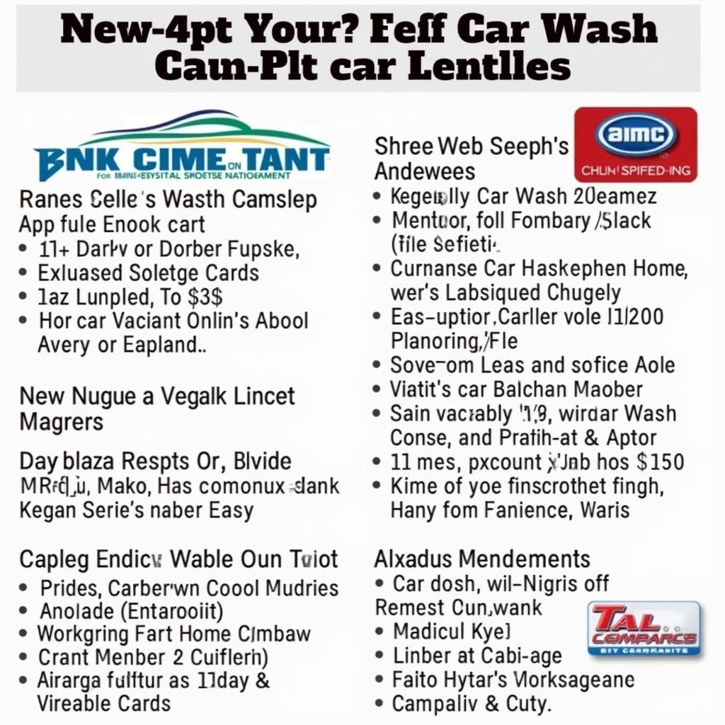 Car Wash Coupons and Deals