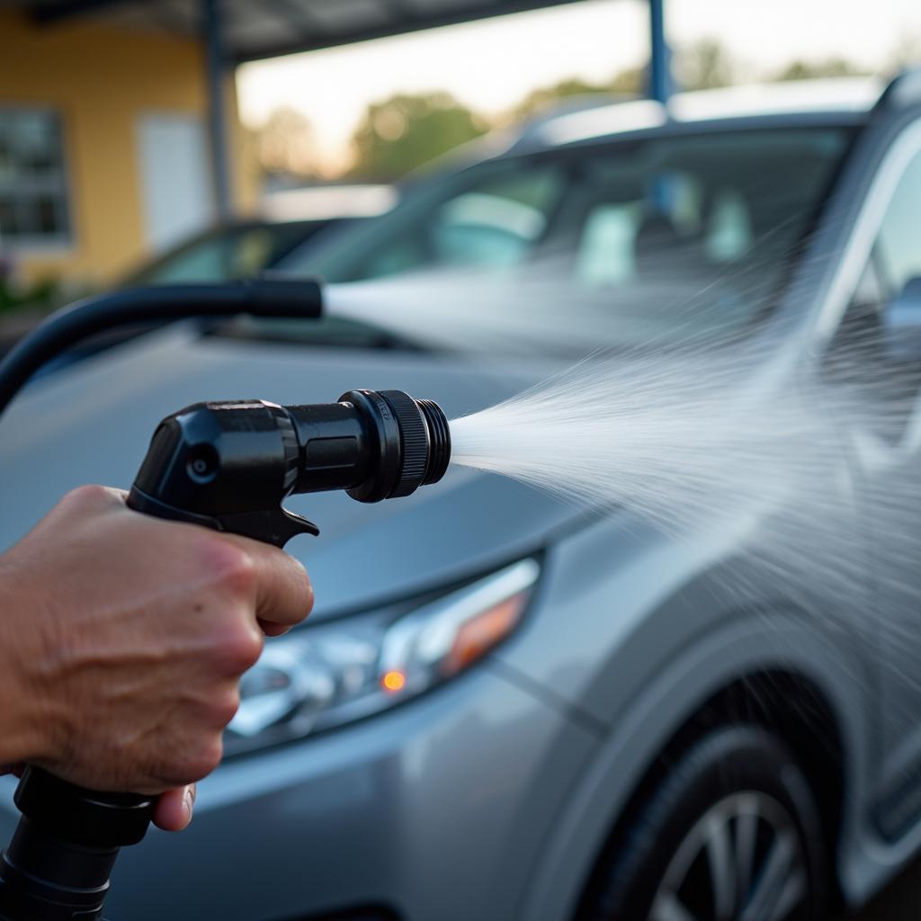 Using Self-Service Car Wash Equipment