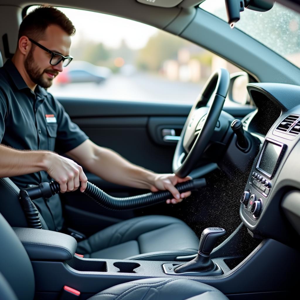 Car Interior Cleaning