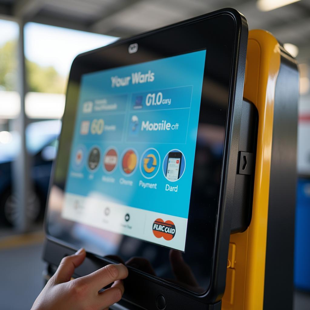 Car Wash Payment Kiosk